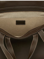 A.P.C. Brown Cowhide Tote Bag