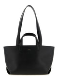 A.P.C. Black Cowhide Tote Bag