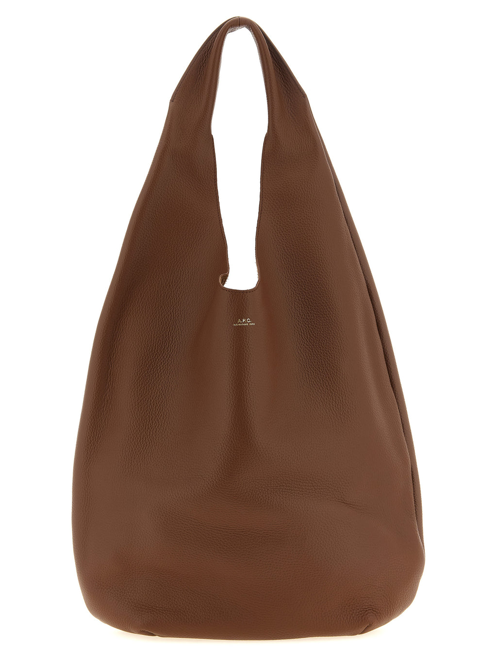 A.P.C. Brown Cowhide Shoulder Bag