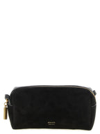 Khaite Black Calfskin Crossbody Bag