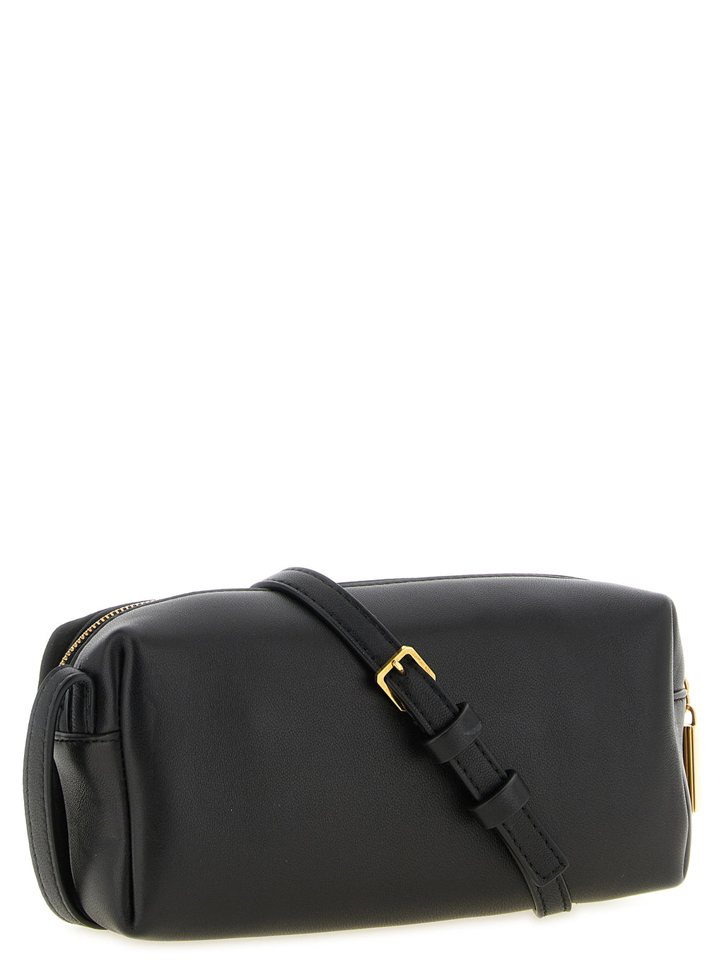 Khaite Black Calfskin Crossbody Bag