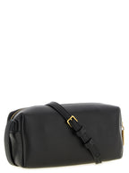 Khaite Black Calfskin Crossbody Bag