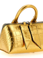 The Attico Gold Bovine Leather Handbag