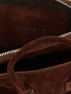 The Attico Brown Bovine Leather Handbag