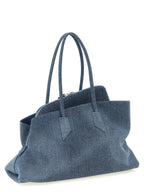 The Attico Blue Cotton Shoulder Bag