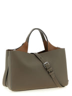 Tod's Gray Calfskin Handbag