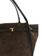 Tod's Brown Calfskin Tote Bag