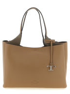 Tod's Brown Calfskin Tote Bag