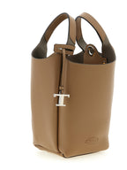 Tod's Brown Calfskin Handbag
