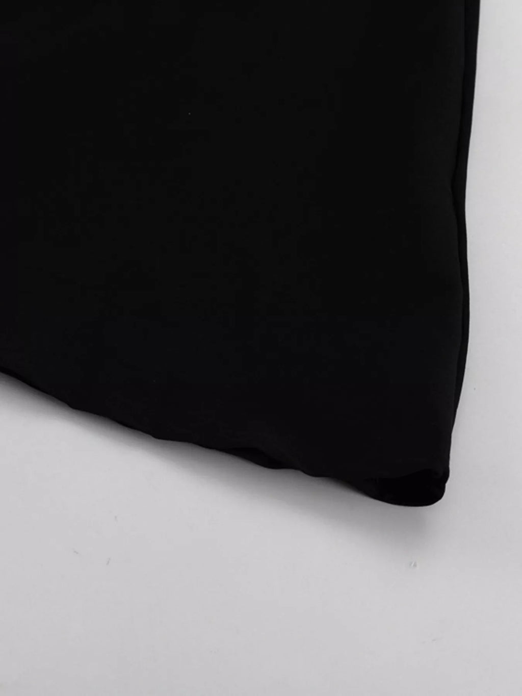 YSONA Puff Sleeve Contrast Collar Dress — close-up view | Women's Dress | Shop YSONA