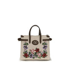 Valentino Garavani Beige Linen Handbag