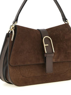 Furla Brown Calfskin Handbag