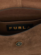 Furla Brown Calfskin Handbag