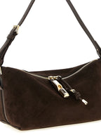 Furla Brown Calfskin Shoulder Bag