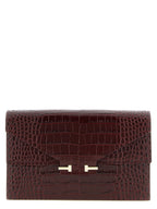 Tom Ford Bordeaux Calfskin Clutch Bag