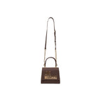 Love Moschino Brown Polyethylene Handbag