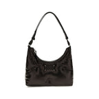 Maison Margiela Black Lamb Ovis Aries Shoulder Bag