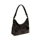 Maison Margiela Black Lamb Ovis Aries Shoulder Bag