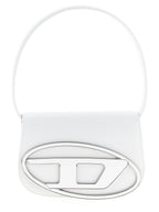 Diesel White Cowhide Shoulder Bag