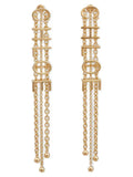 Chloé Gold Brass Earrings
