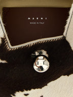 Marni Brown Calfskin Handbag