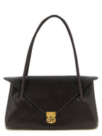 Marni Brown Calfskin Shoulder Bag