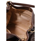 Love Moschino Brown Polyethylene Handbag
