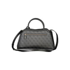 Guess Jeans Nero Poliuretano Women's Bag with Handles and Adjustable Strap