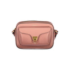 Coccinelle Pink Leather Women's Bag