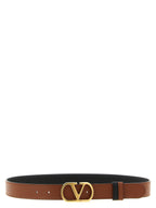 Valentino Garavani Black Calfskin Regular Belt