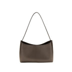 The Row Brown Calf Leather Bos Taurus Shoulder Bag