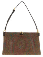Etro Brown Pvc Clutch Bag