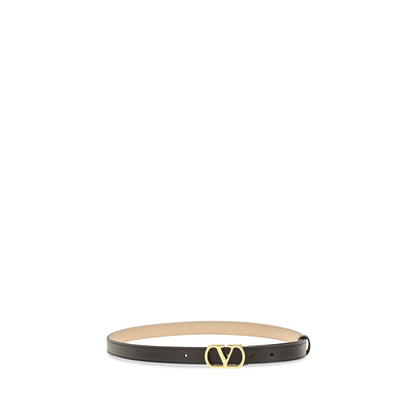 Valentino Garavani Black Lamb Ovis Aries Regular Belt