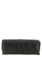Rick Owens Black Lamb Leather Clutch Bag