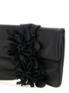 Jimmy Choo Black Lamb Leather Clutch Bag