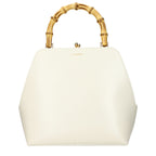 Jil Sander Beige Leather Handbag