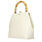 Jil Sander Beige Leather Handbag
