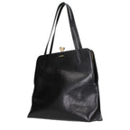 Jil Sander Black Leather Shoulder Bag