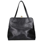 Jil Sander Black Leather Shoulder Bag