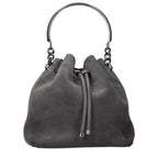 Jimmy Choo Gray Leather Handbag