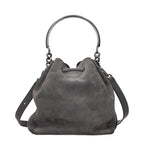 Jimmy Choo Gray Leather Handbag
