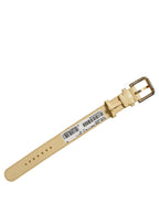 Dolce & Gabbana Beige Embossed Leather Gold Buckle Belt Strap Bracelet