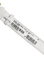 Dolce & Gabbana White Embossed Leather Gold Buckle Belt Strap Bracelet