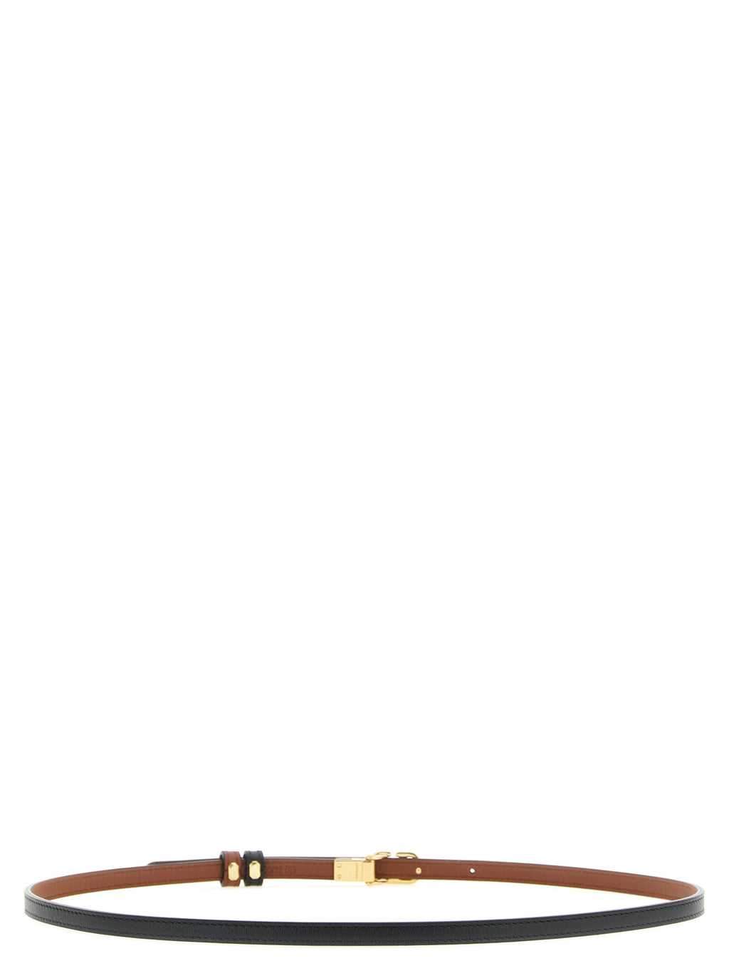 Valentino Garavani Multicolor Calfskin Thin Belt