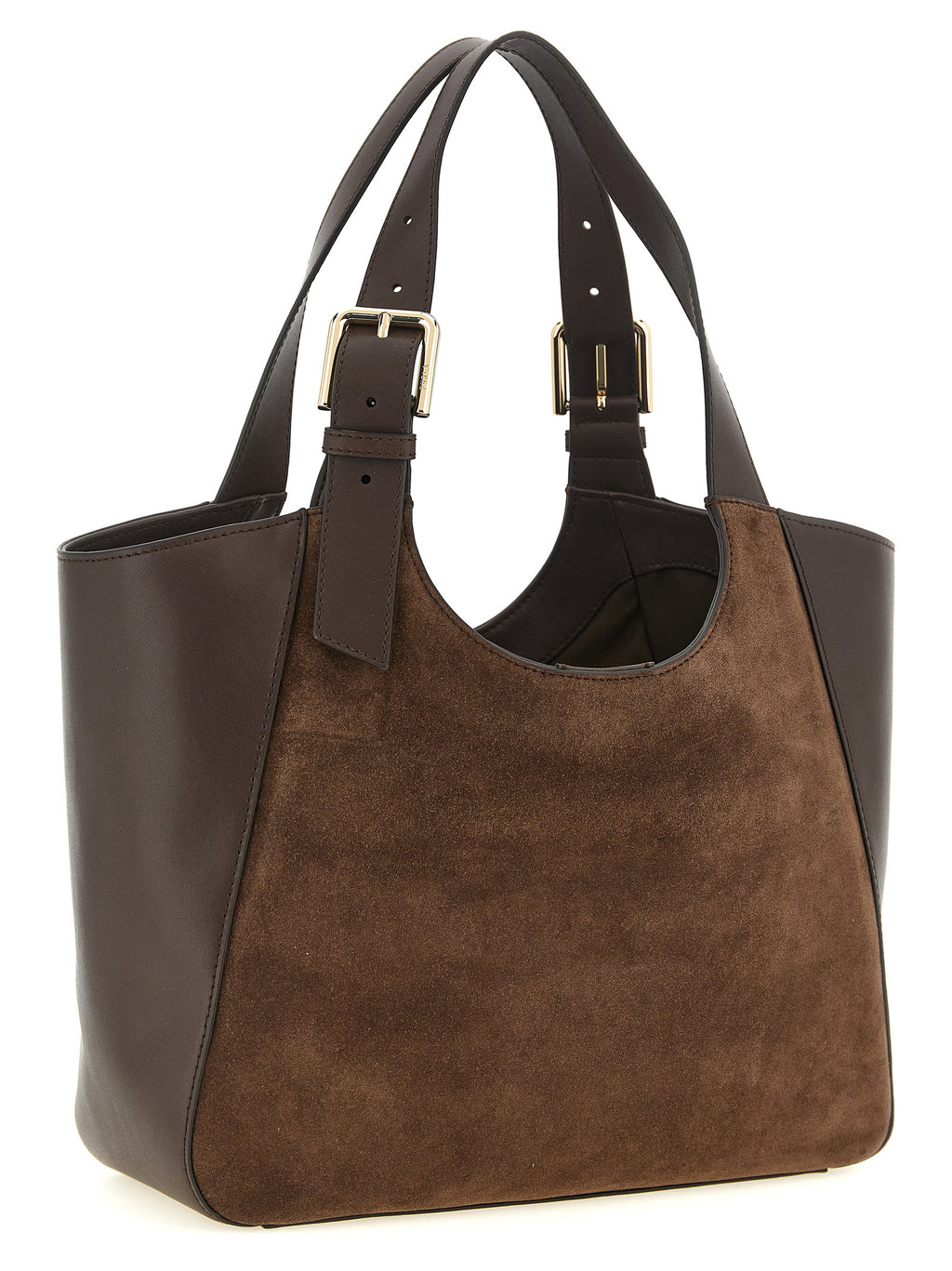 Furla Brown Calfskin Tote Bag