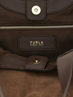 Furla Brown Calfskin Tote Bag