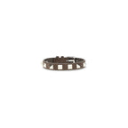 Valentino Garavani Brown Calf Leather Bos Taurus Bracelet