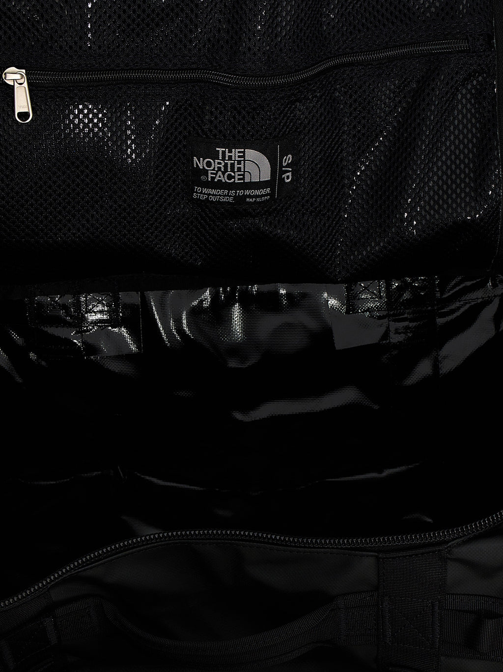 The North Face Black Recycled Polyester Backpack
