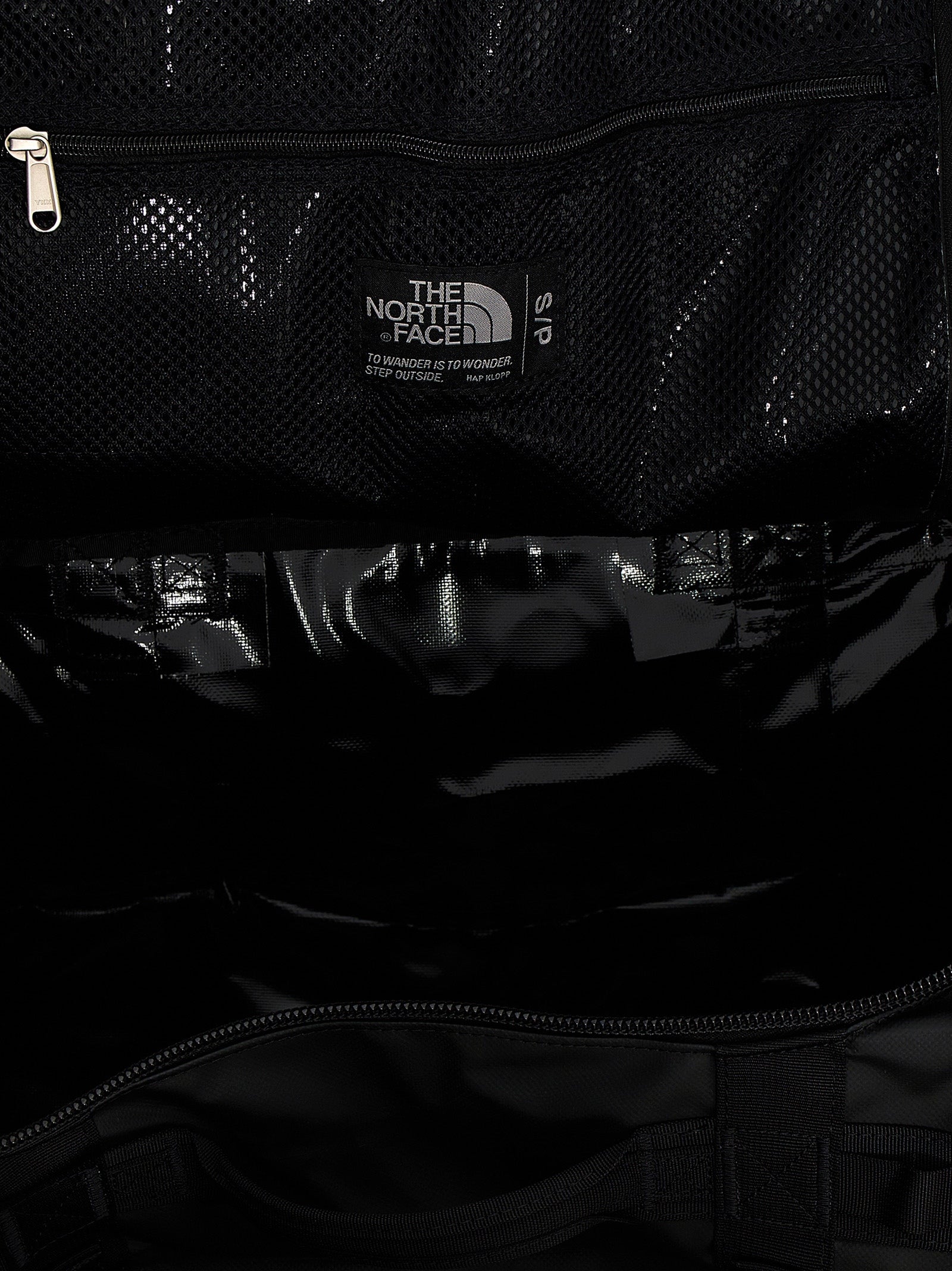 The North Face Black Recycled Polyester Backpack