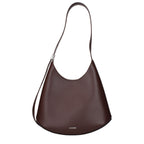 Jil Sander Red Leather Shoulder Bag